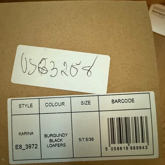 NIB! SOLD OUT COLOR! MIISTA KARINA BURGUNDY BRUSH OFF LEATHER LOAFERS sz38 - Picture 6 of 15